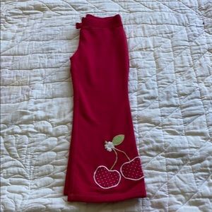 Gymboree cherry cute sweats 4
